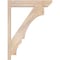Ekena Millwork Balboa Slat Smooth Outlooker, Douglas Fir, 5 1/2"W x 24"D x 32"H OUT06X24X32BOA06SDF - alternate 4